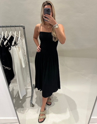 DAKOTA RUCHED MAXI DRESS