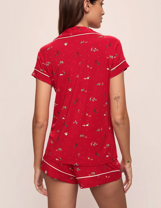 Gisele Printed TENCEL™ Modal Shortie Short PJ Set