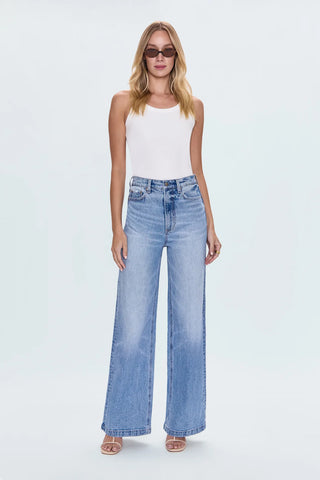 Lana High Rise Ultra Wide Leg Jean - Break