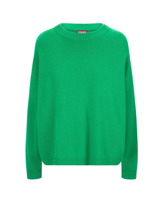 SERRANO CASHMERE RELAXED CREW CLOVER