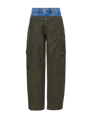 LE MIX CARGO TWO-SLIP-POCKETS TROUSER