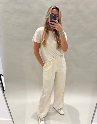 PIPER LINEN BLEND PANT