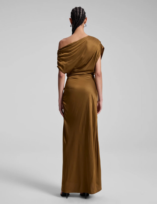 Penny Satin Maxi Dress